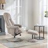 Denver Chair And Stool Set In Chacha Oat lifestyle image
