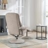 Denver Chair And Stool Set In Chacha Oat lifestyle image