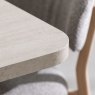 Arlo 1.9m Dining Table & 6 Leo Chairs close up lifestyle image