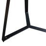 Iona Round Lamp Table on a white background