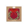 Denby Joy Wreath Set Of 6 Coasters in box
