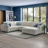 Opus Large Corner Chaise End Sofa lifestyle image
