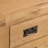 Norfolk Oak Large Bedside Cabinet on a white background