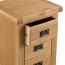 Norfolk Oak Large Bedside Cabinet on a white background