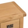 Norfolk Oak Large Bedside Cabinet on a white background