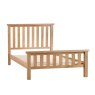 Norfolk Oak Bed Frame on a white background