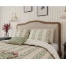 Helena Springfield Oak Stripe Green Pink Duvet Cover Set Close up