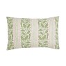 Helena Springfield Oak Stripe Green Pink Duvet Cover Set Pillowcase