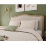Helena Springfield Ticking Stripe Green Pink Duvet Cover Set close up