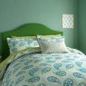 Land & Shore Melody Green Duvet Cover Set close up