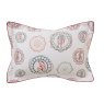 Yvonne Ellen Vintage Plates Multi Duvet Cover Set pillowcase