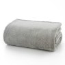 Deyongs Teddington Fleece Throw Silver