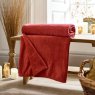 Deyongs Snuggle Touch Throw Crimson Lifestyle