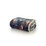 Deyongs Sherpa Fleece Throw Stag Navy