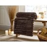 Deyongs Alnwich Ribbed Throw Mocha Lifestyle