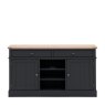 Eton 2 Door 2 Drawer Sideboard In Meteor on a white background