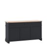 Eton 2 Door 2 Drawer Sideboard In Meteor on a white background