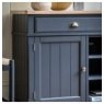 Eton 2 Door 2 Drawer Sideboard In Meteor close up lifestyle image