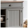 Eton 2 Door 2 Drawer Sideboard In Prairie close up lifestyle image
