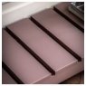 Eton 2 Drawer Console Table In Clay close up lifestyle image