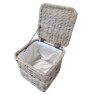 Glenweave Rectangle Trunk With Liner & Wheels small