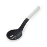 KitchenAid Slotted Spoon Porcelain White angled view