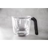 KitchenAid Measuring Jugs Matt Black Set Of 3 Stacked