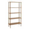 Ercol Stack Shelving Unit on a white background