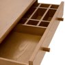 Ercol Salina Dressing Table In OG Finish close up lifestyle image