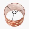 Pacific Pacific Lars 35cm Cinnamon Ikat Cylinder Lampshade