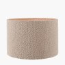 Pacific Pacific Rouen 30cm Taupe Boucle Cylinder Lampshade