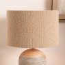 Pacific Pacific Rouen 30cm Taupe Boucle Cylinder Lampshade