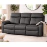 Buckingham 3 Seater Power Recliner Sofa Charcoal