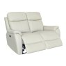 Buckingham 2 Seater Power Recliner pewter on a white background