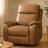 Buckingham Power Recliner Chair lifestyle image tan