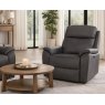 Buckingham Power Recliner Chair in charcoal