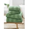 The Lyndon Company Catalonia Green Towels Lifestyle