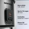 Daewoo Rice Cooker With Steamer Basket Spec Sheet