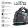 Tower 2700W Steam Generator Iron spec sheet