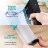 Tower Teal 1400w Digital Garment Steamer digital display and 80ml water tank