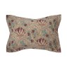 Morris & Co Artichoke Grey & Wine Duvet Set pillowcase
