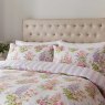 Fable Delphinium Lilac Duvet Cover Set close up