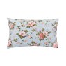 Fable Wild Rose Duck Egg Duvet Cover Set pillowcase