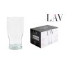 Lav Set Of 6 Pint Beer Glasses detail with box