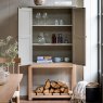 Gallery Direct Eton 2 Door Cupboard In Prairie lifestyle image