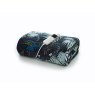 Deyongs Deyongs Teal Peacocks Heated Sherpa Throw
