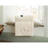 Deyongs Deyongs Cream Cable Sherpa Heated Throw