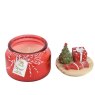 Kaemingk Candle Jar With Decorative Top Small
