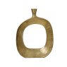 Kaemingk Hollow Gold Aluminium Vase Medium