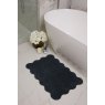Hug Rug My Soft Scalloped Rug Charcoal Lifestyle